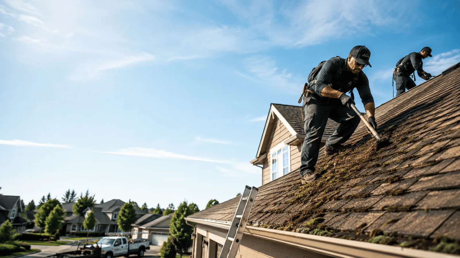 Roof Moss Removal in Aberdeen, ID near me